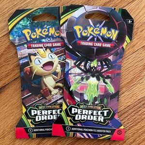 Pokémon Trading Card Game Booster Packs - Perfect Order (Meowth + Necrozma)